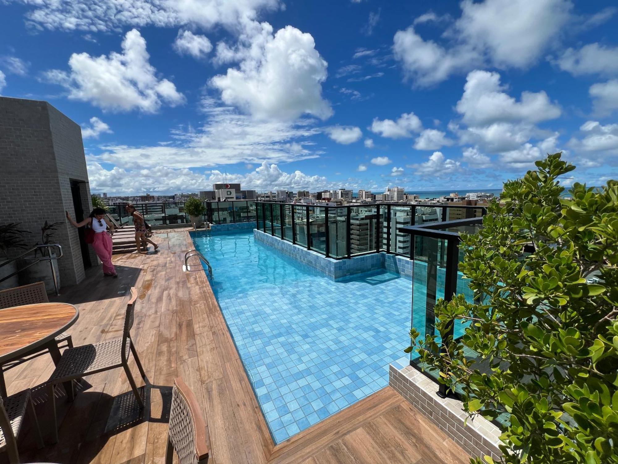 Novissimo, 500M Praia, Garagem, Vista - Luzes Do Arrebol Масейо Экстерьер фото
